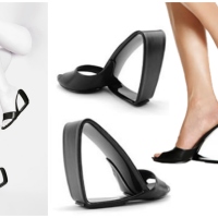 Mobius shoes | Rem D Koolhaas: a shoe from a chair